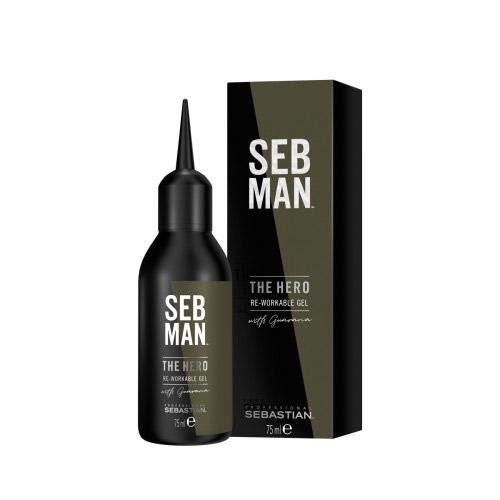 Skystas plaukų formavimo gelis Sebastian Professional SEB MAN The Hero Remodelable Gel 75ml