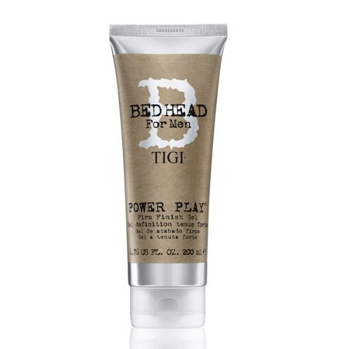 Tigi Bed Head For Men Power Play Firm Finishing Gel Stiprios fiksacijos plaukų gelis, 200ml