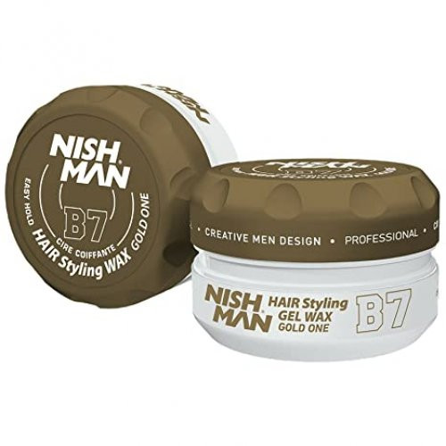 Nishman Hair Styling Wax B7 Gold One Plaukų formavimo vaškas, 150ml