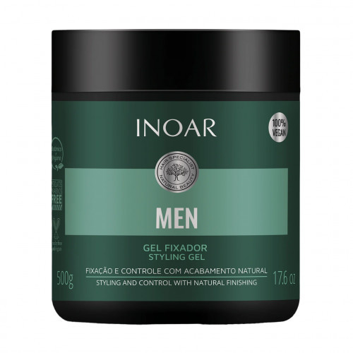 Inoar Styling Gel Plaukus formuojantis ir fiksuojantis gelis, 500g