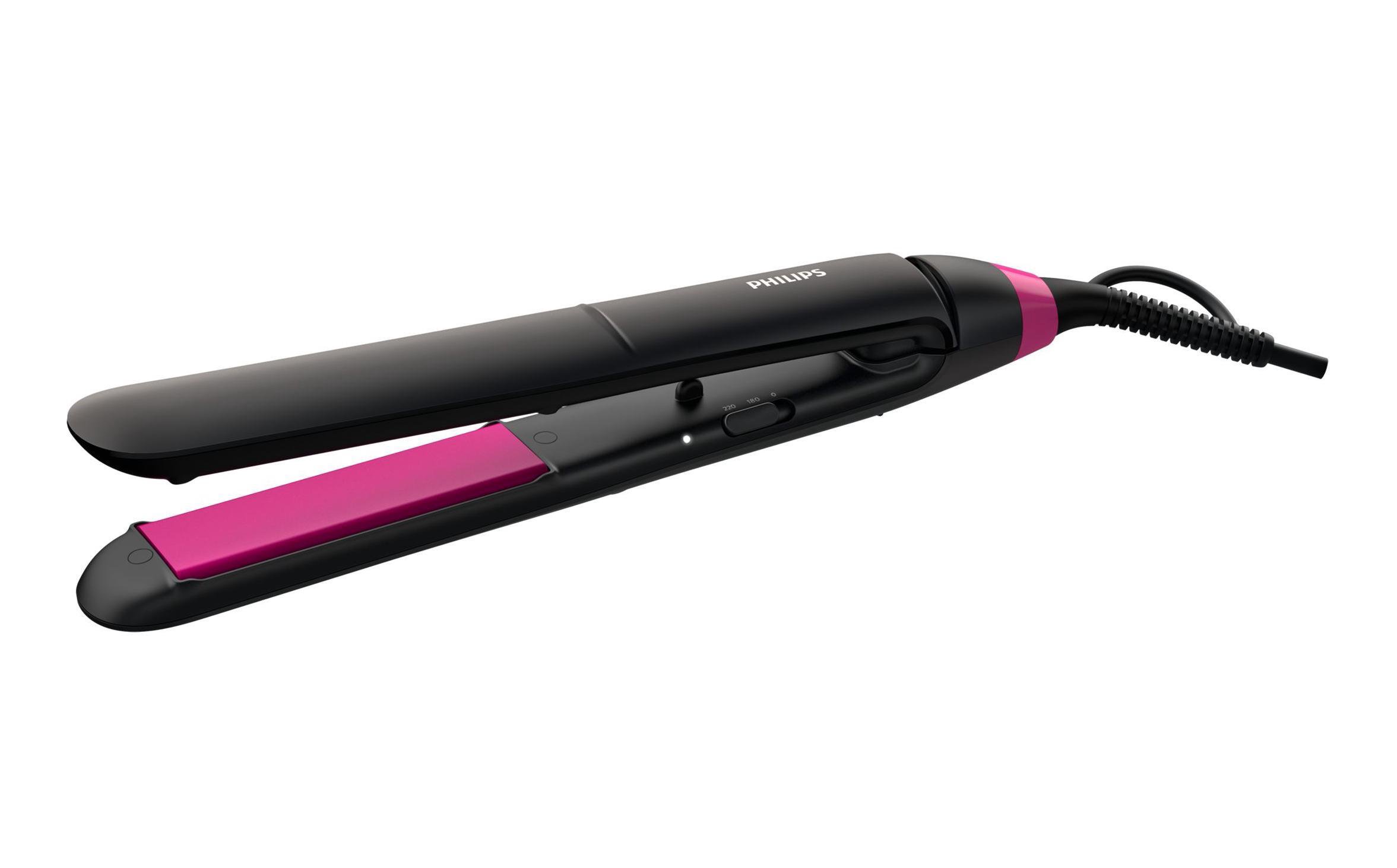 Plaukų tiesinimo žnyplės Philips Hair Straightener BHS375/00 Ceramic heating system, Number of tempe