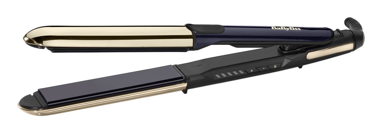 BaByliss ST484E plaukų formavimo šukos Tiesinimo žnyplės Šiltas Juoda, Auksas 3,3 m