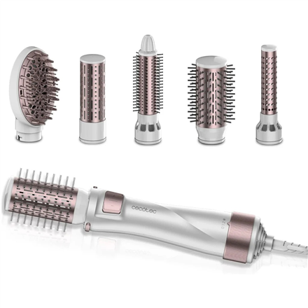 Cecotec Hot Air Brush  CeramicCare 5in1 Pro  Ion conditioning  1000 W