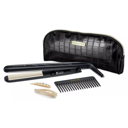 Plaukų tiesinimo žnyplės Remington Hair Straitghtener S3505GP Style edition Ceramic heating system,