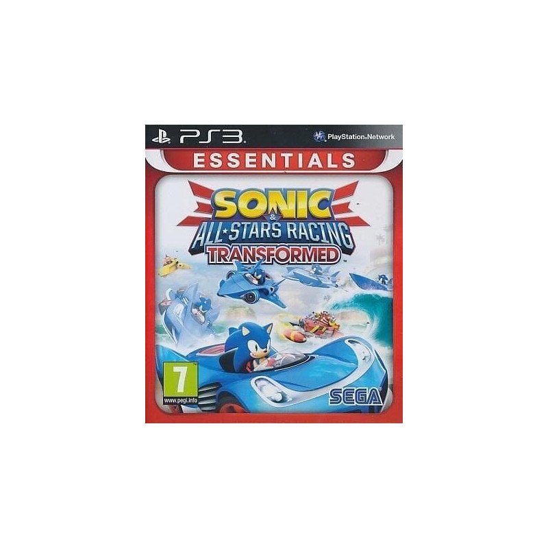 SONIC: ALL STARS RACING TRANSFORMED PS3 naudotas