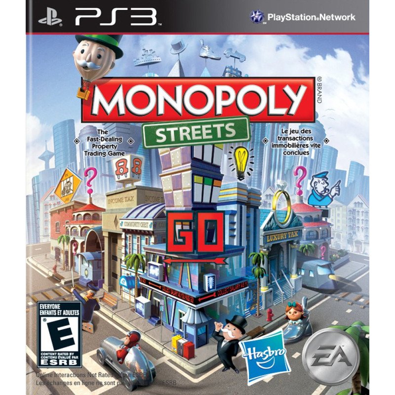 MONOPOLY STREETS PS3 naudotas