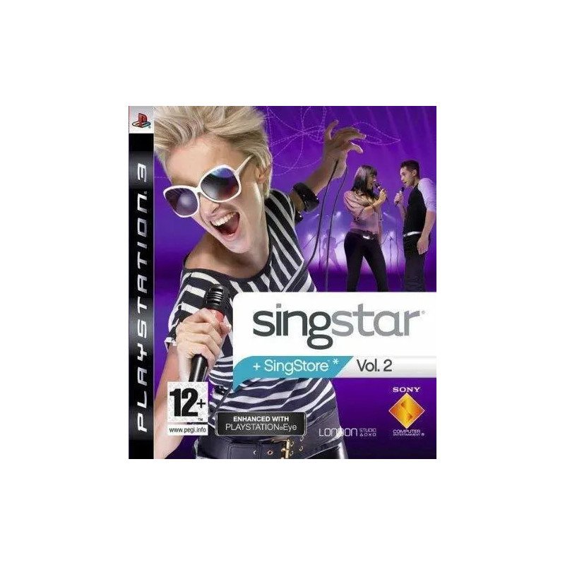 SINGSTAR VOL2 PS3 naudotas