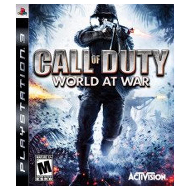 CALL OF DUTY: WORLD AT WAR PS3 naudotas