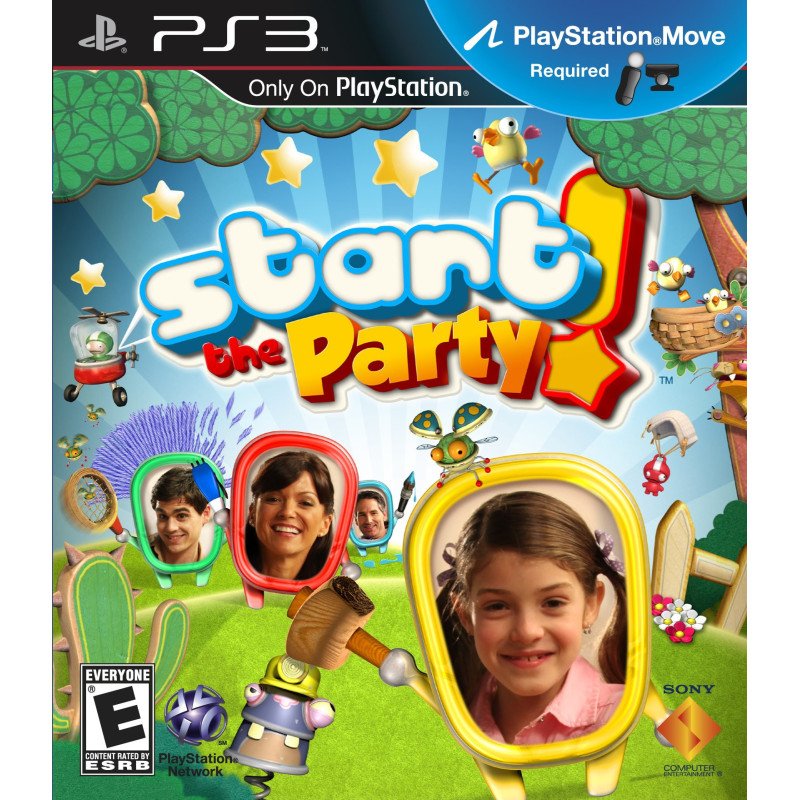 START THE PARTY PS3 naudotas