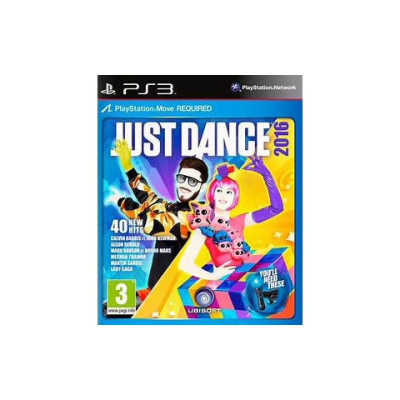 JUST DANCE 2016 PS3 naudotas