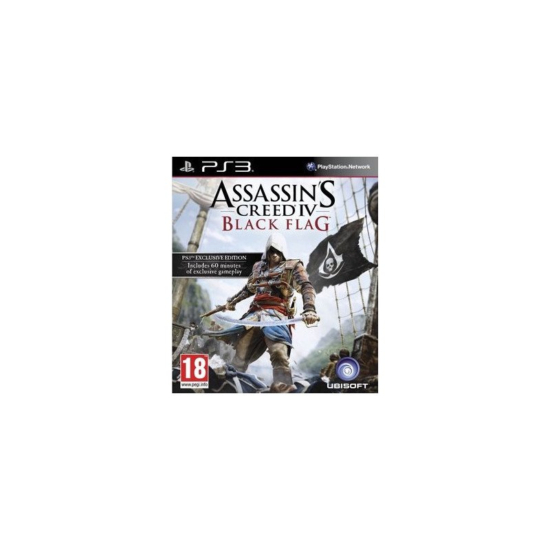 ASSASSIN'S CREED IV: BLACK FLAG PS3 naudotas