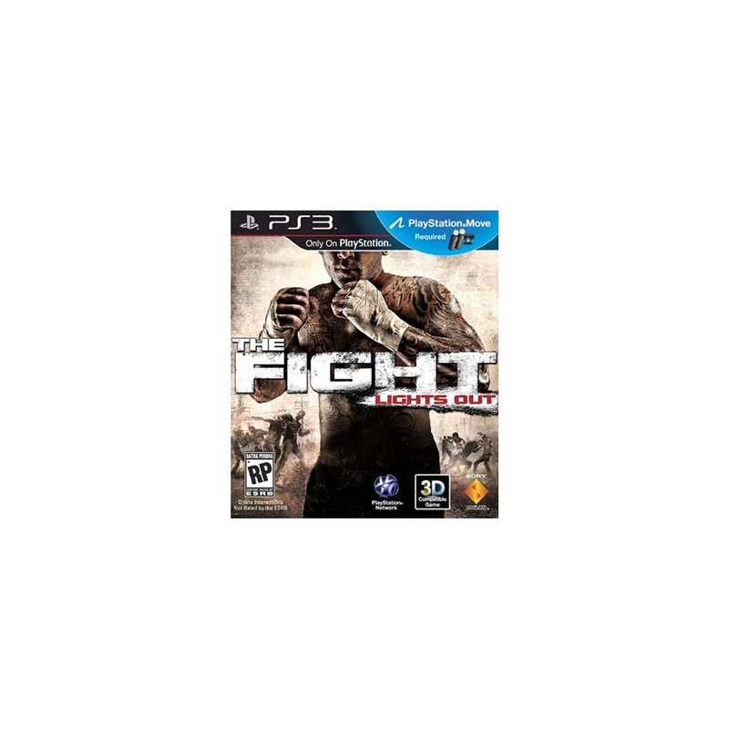 THE FIGHT PS3 naudotas