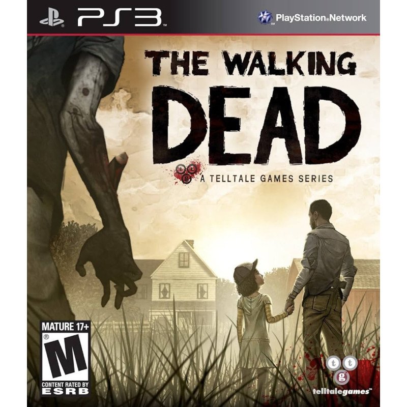 THE WALKING DEAD PS3 naudotas