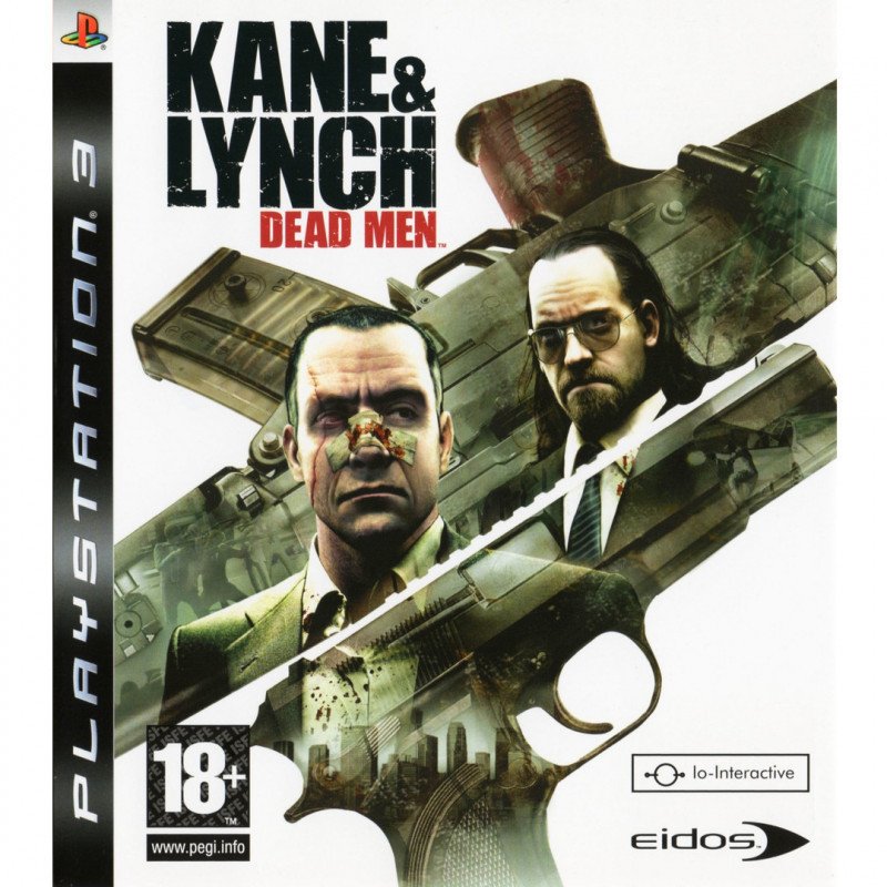 KANE AND LYNCH DEAD MEN PS3 naudotas