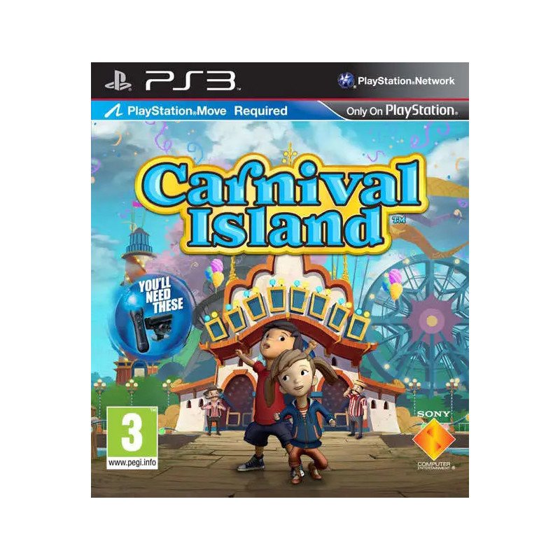 CARNIVAL ISLAND PS3 naudotas