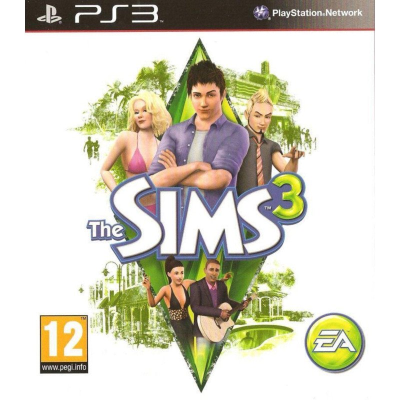 THE SIMS 3 PS3 naudotas