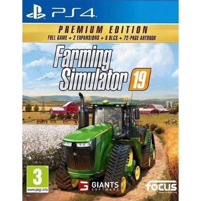 FARMING SIMULATOR 19 PREMIUM EDITION PS4 naudotas