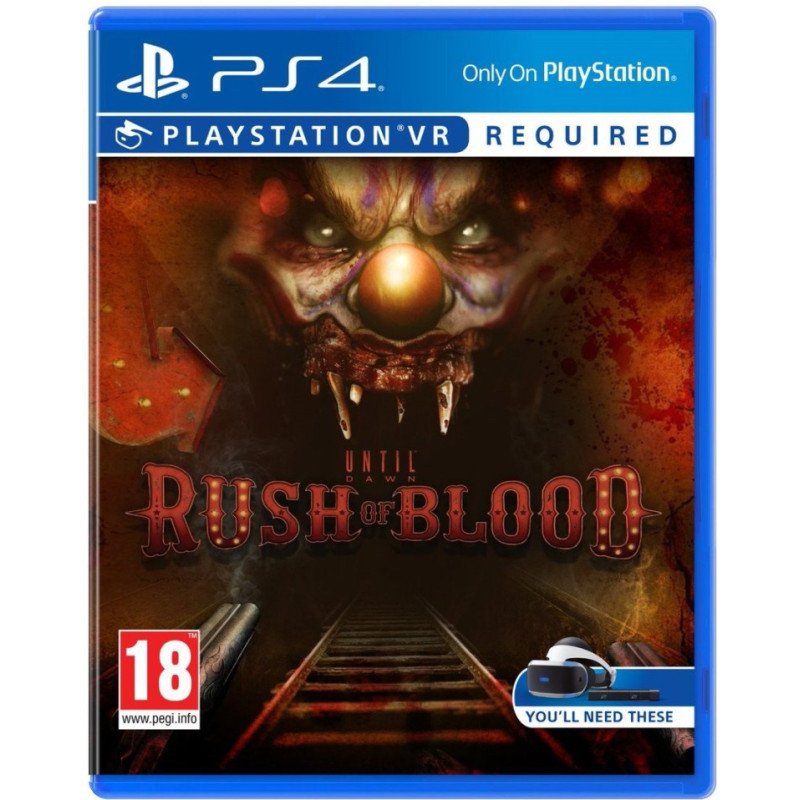 UNTIL DAWN: RUSH OF BLOOD PS4 NAUJAS