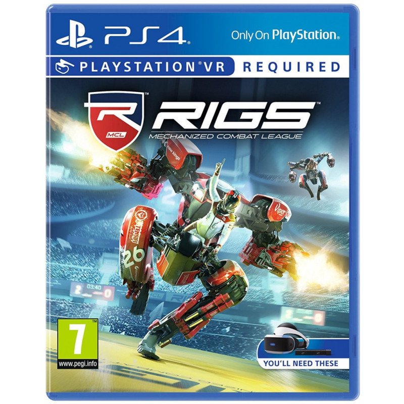 RIGS: MECHANIZED COMBAT LEAGUE PS4 naudotas