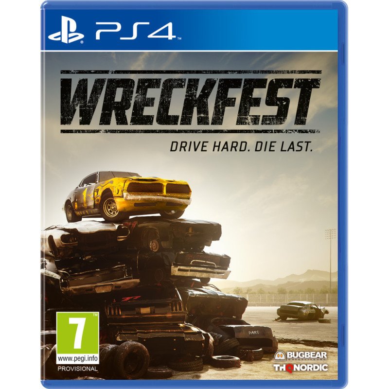 WRECKFEST PS4 naudotas