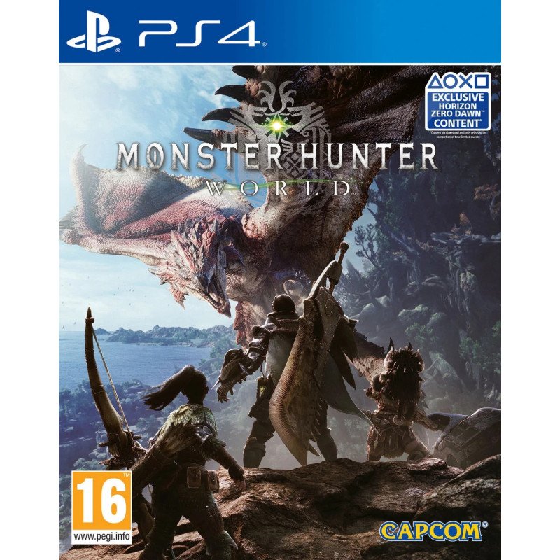 MONSTER HUNTER WORLD PS4 naudotas