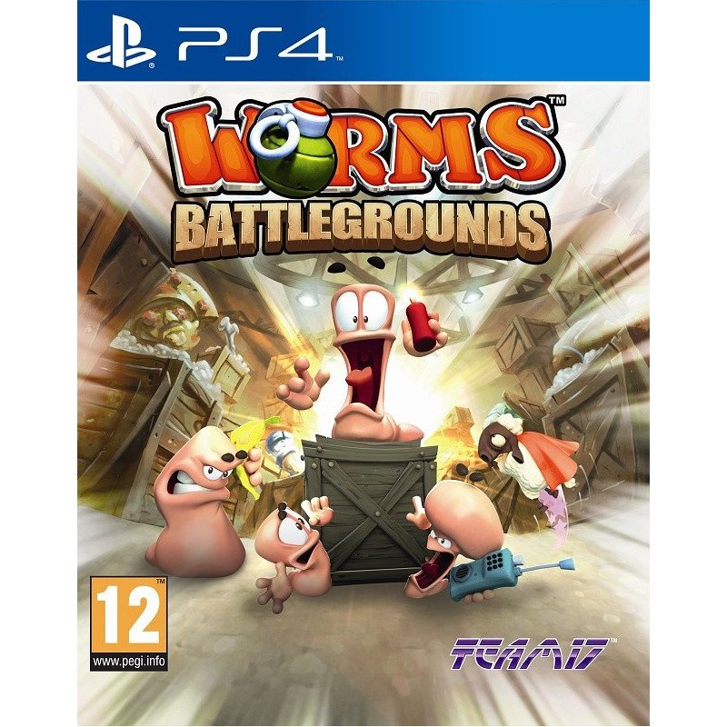 WORMS: BATTLEGROUNDS PS4 naudotas