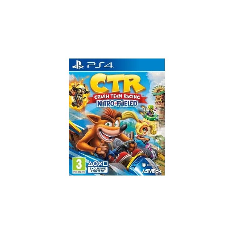 CTR CRASH TEAM RACING: NITRO FUELED PS4 NAUJAS