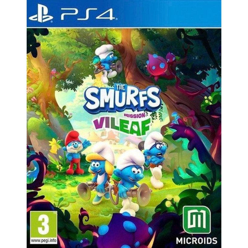 THE SMURFS: MISSION VILEAF PS4 NAUJAS