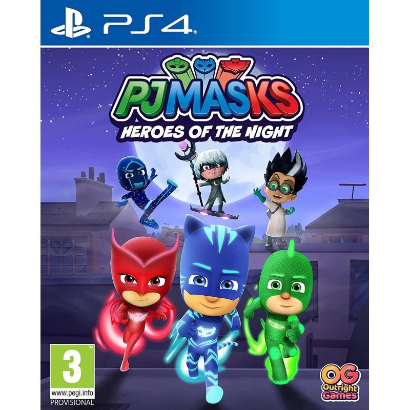 PJ MASKS: HEROES OF THE NIGHT PS4 naudotas