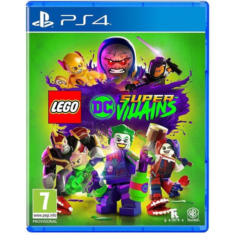 LEGO DC SUPER VILLAINS PS4 NAUJAS