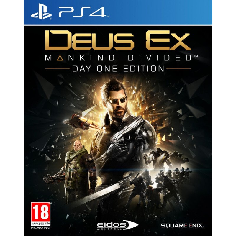 DEUS EX PS4 naudotas