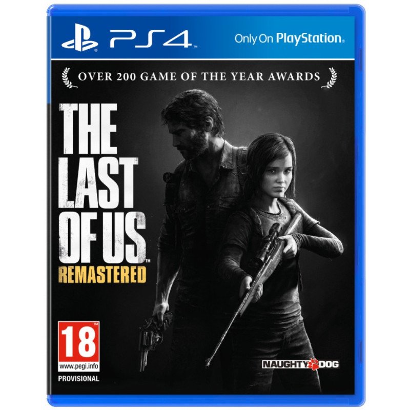 THE LAST OF US: REMASTERED PS4 naudotas