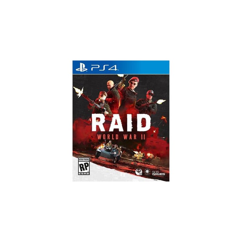 RAID WORLD WAR II PS4 naudotas