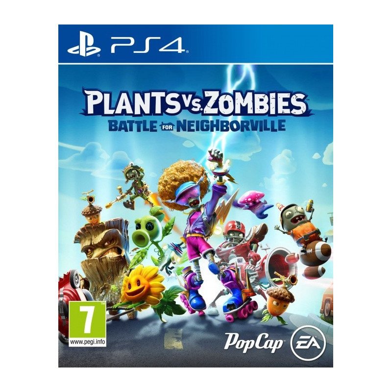 PLANTS VS ZOMBIES BATTLE FOR NEIGHBORVILLE PS4 naudotas