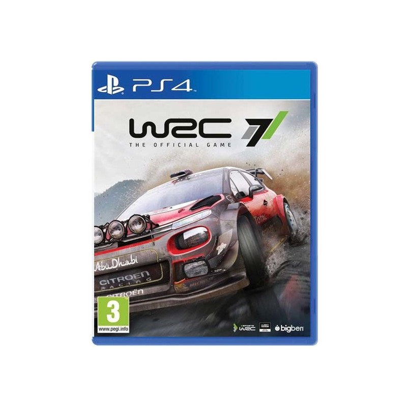 WRC 7 PS4 naudotas