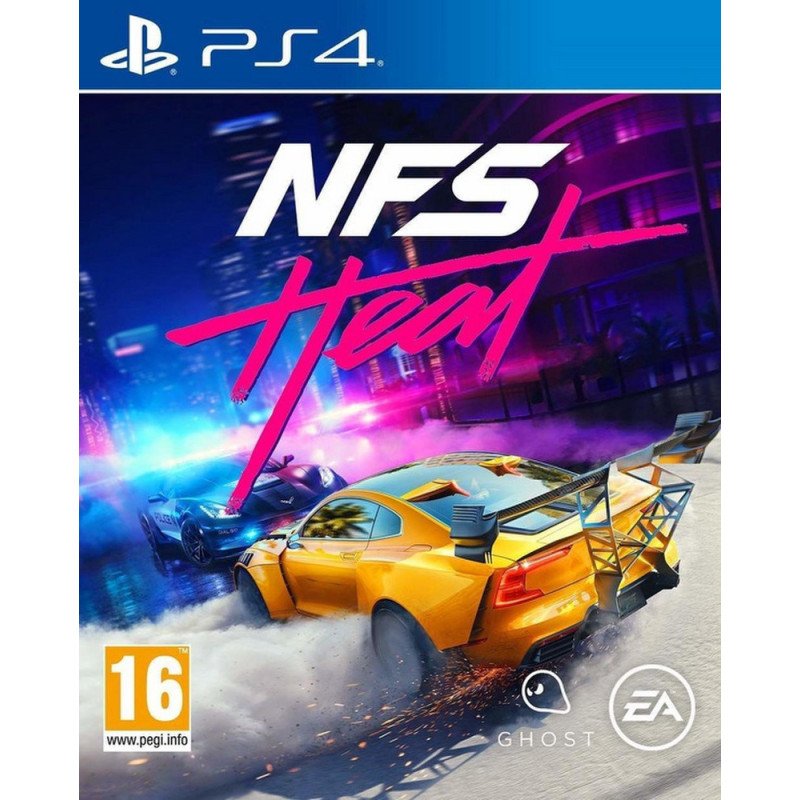 NEED FOR SPEED HEAT PS4 naudotas