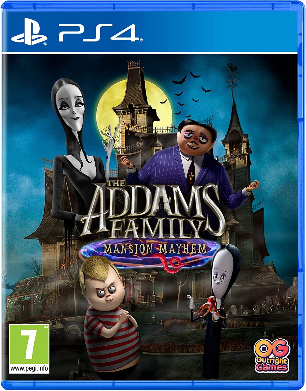 The Addams Family Mansion Mayhem PS4