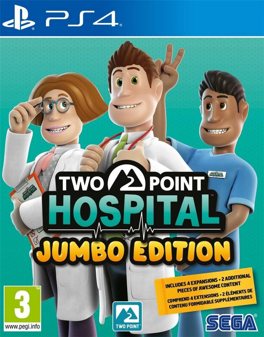 Žaidimas PS4 Two Point Hospital - Jumbo Edition