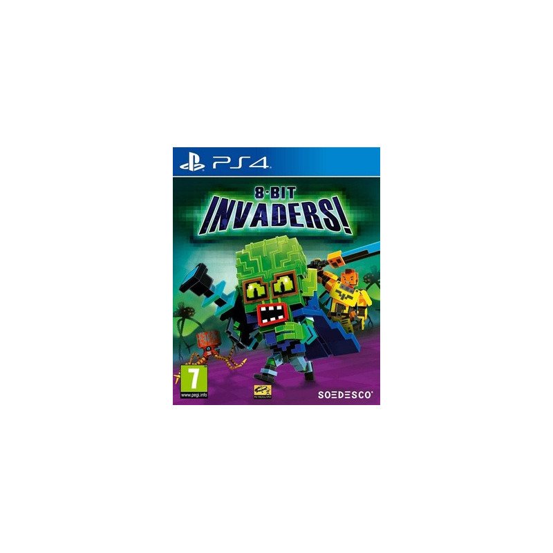 8- BIT INVADERS PS4 naudotas
