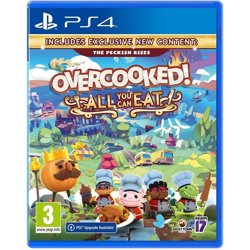 OVERCOOKED: ALL YOU CAN EAT PS4 naudotas