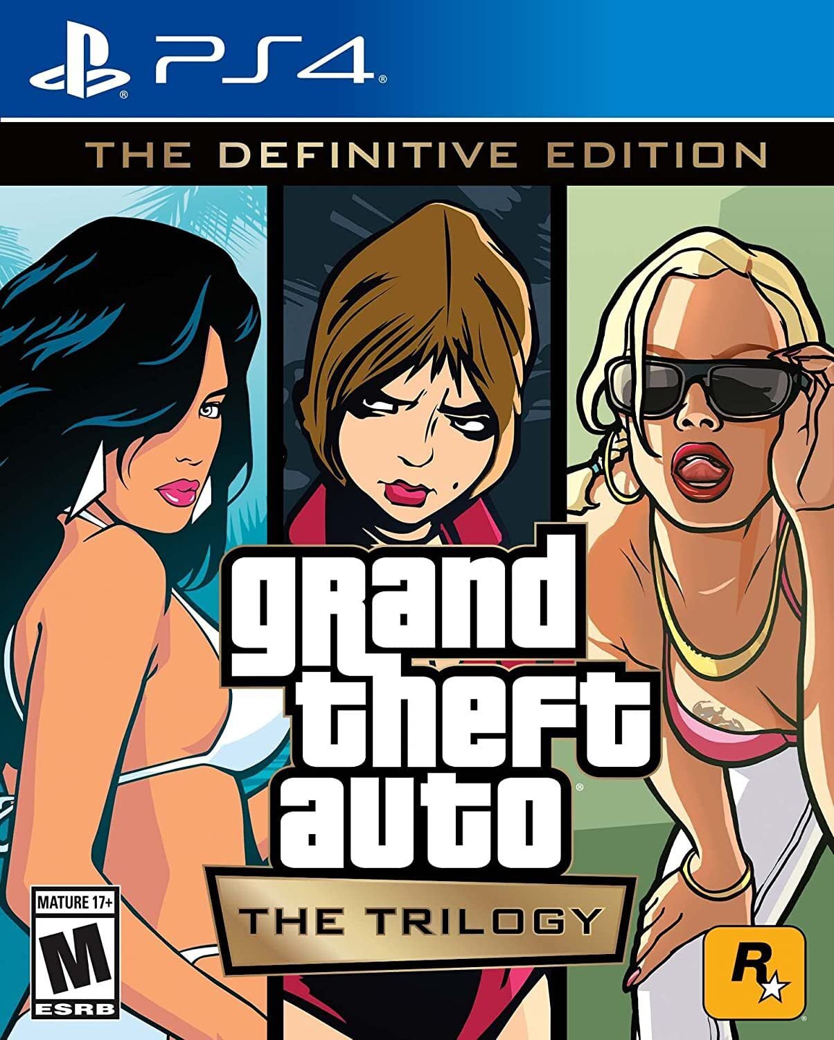 Grand Theft Auto (GTA) The Trilogy The Definitive Edition PS4