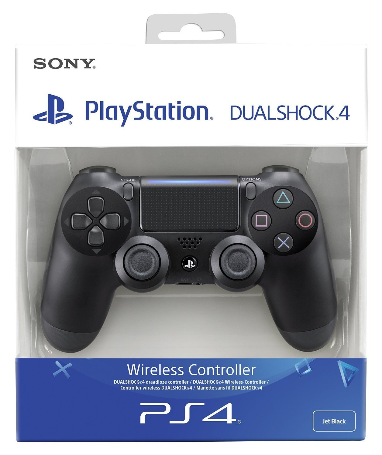 Pultelis belaidis PS4 Dualshock 4 V2 Juodas