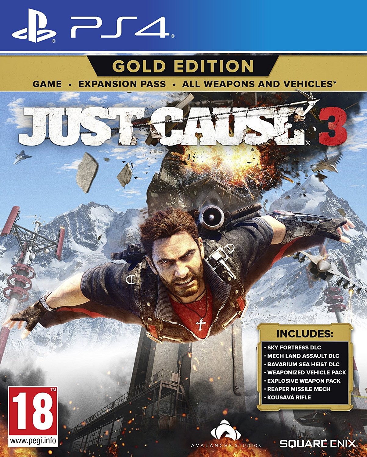 Just Cause 3 Gold Edition PS4 [Naudotas]