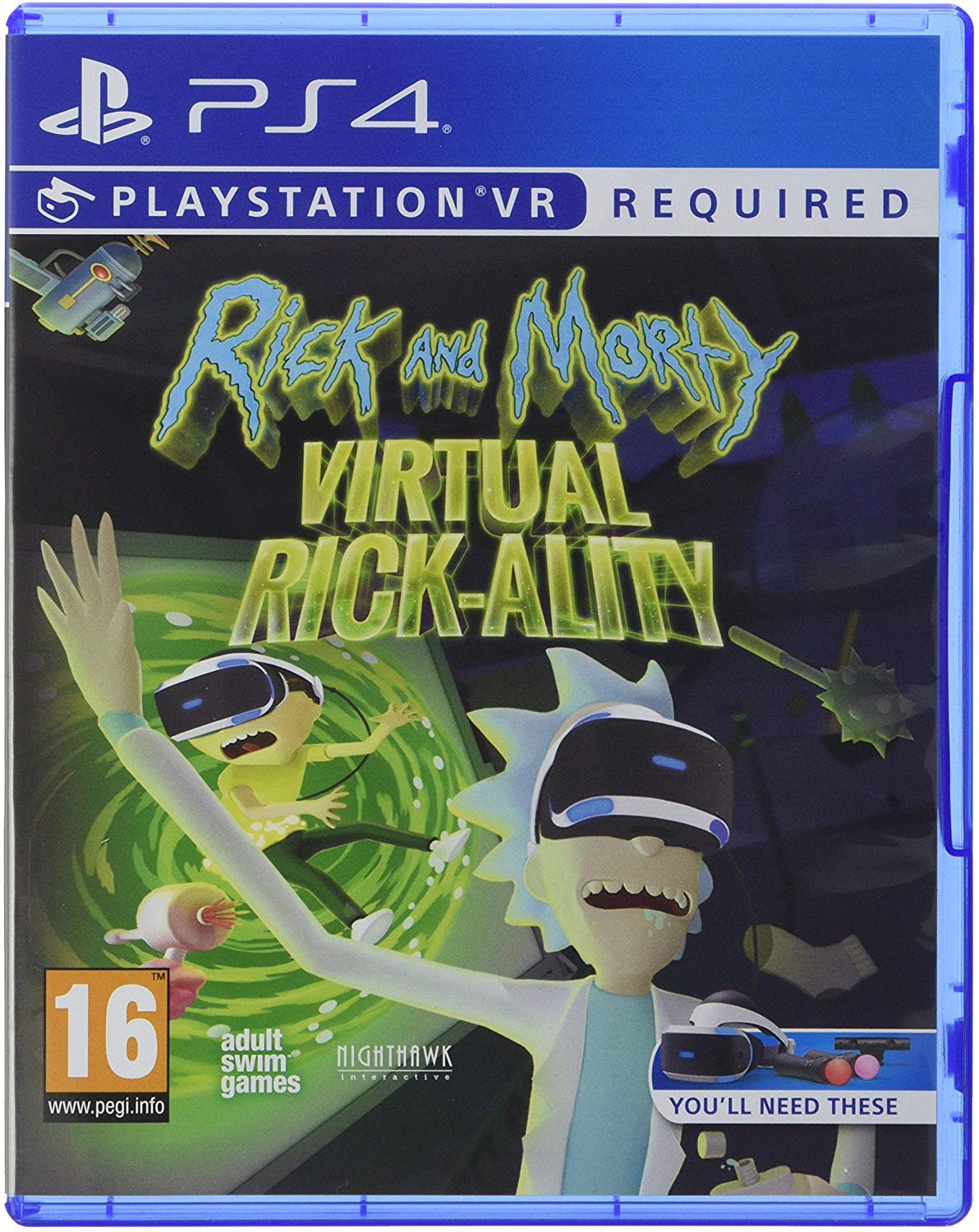 Rick and Morty Virtual Rick-ality PSVR PS4 [Naudotas]