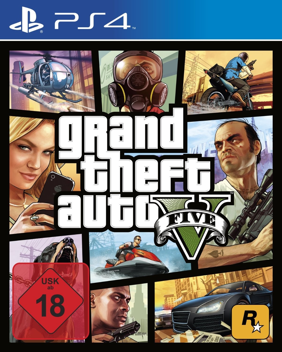 Grand Theft Auto (GTA 5) PS4/PS5 [Naudotas]