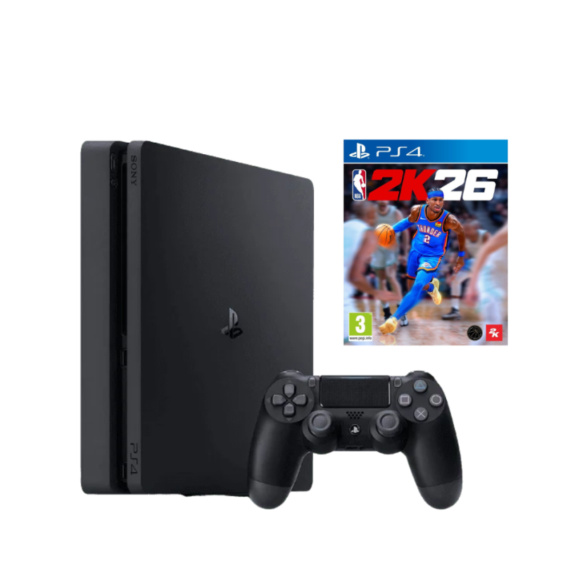 SONY PLAYSTATION 4 SLIM 500 GB + NBA 2K26
