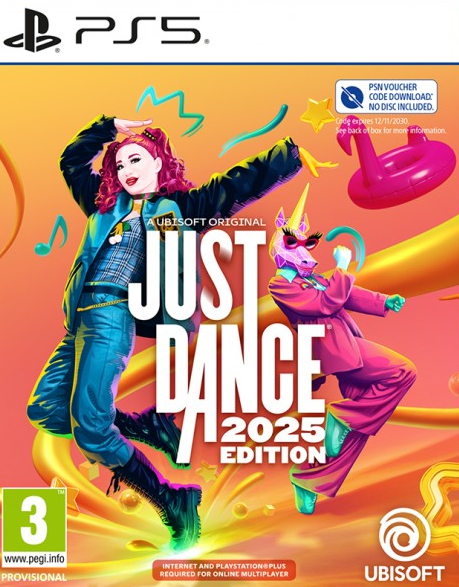 Žaidimas PS5 Just Dance 2025 (Code in box)