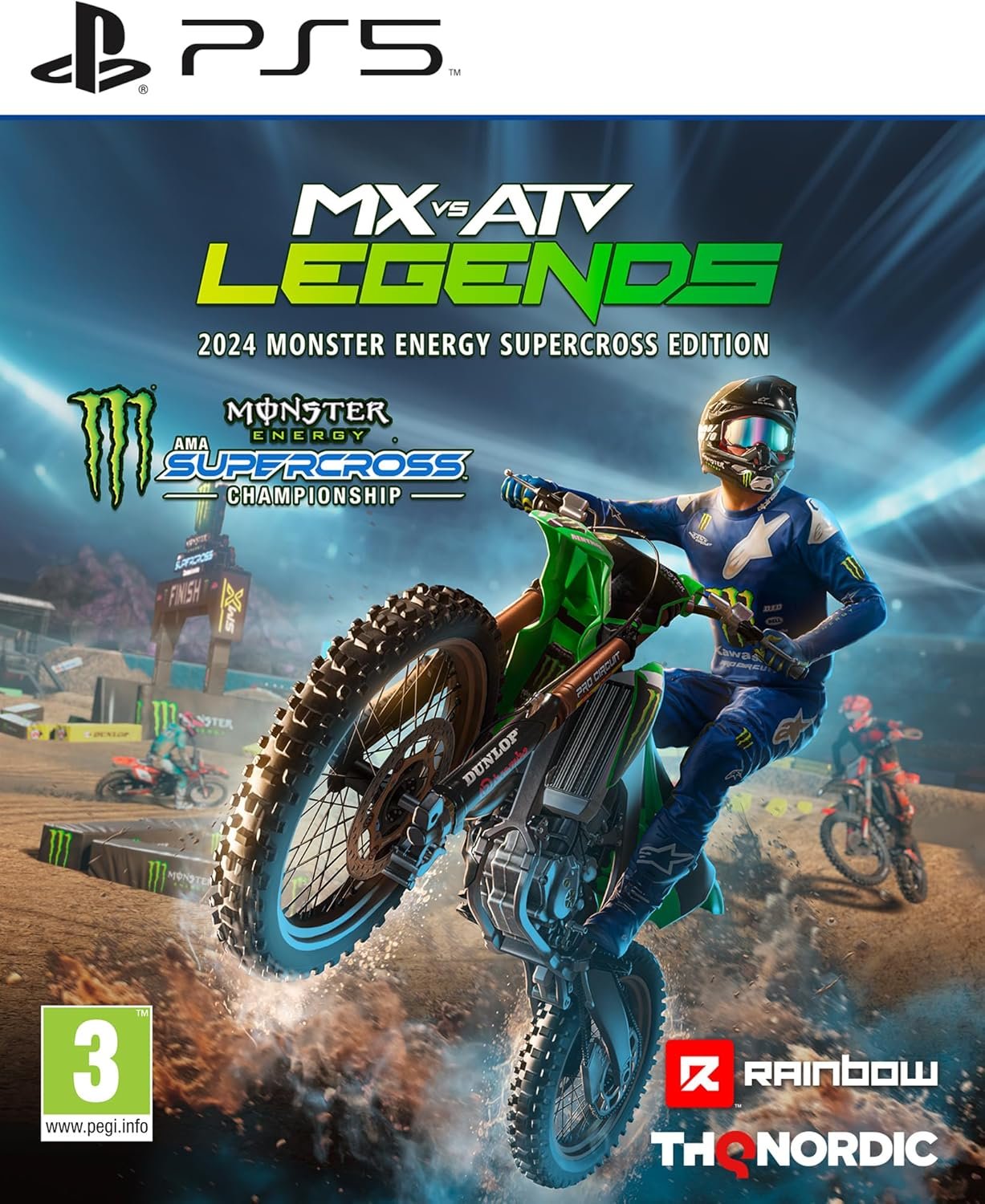MX vs ATV Legends 2024 Monster Energy PS5