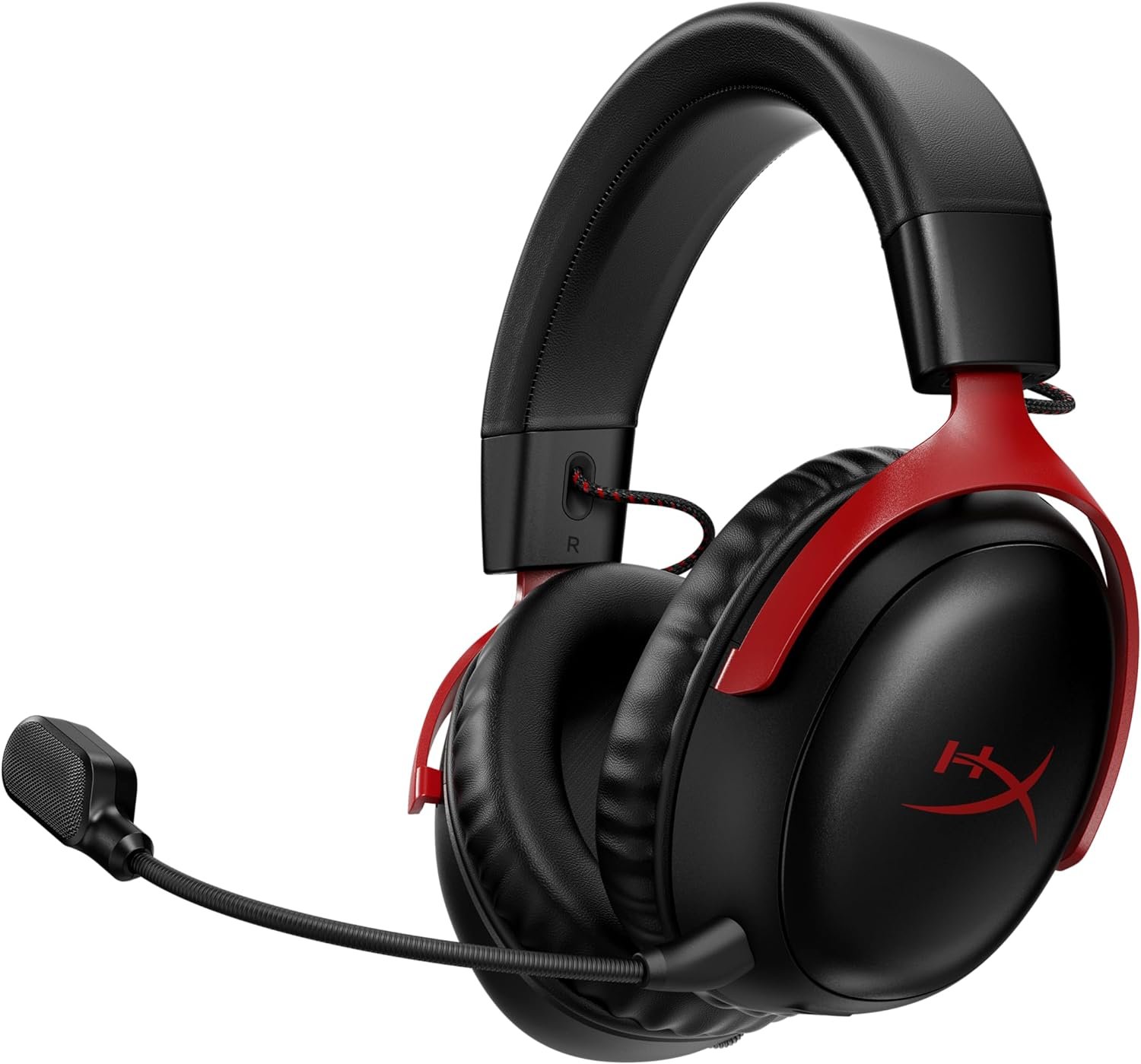 Žaidimų Ausinės Belaidės, 2.4 GHz HyperX Cloud III Back / Red PC / PS4 / PS5 / Nintendo Switch