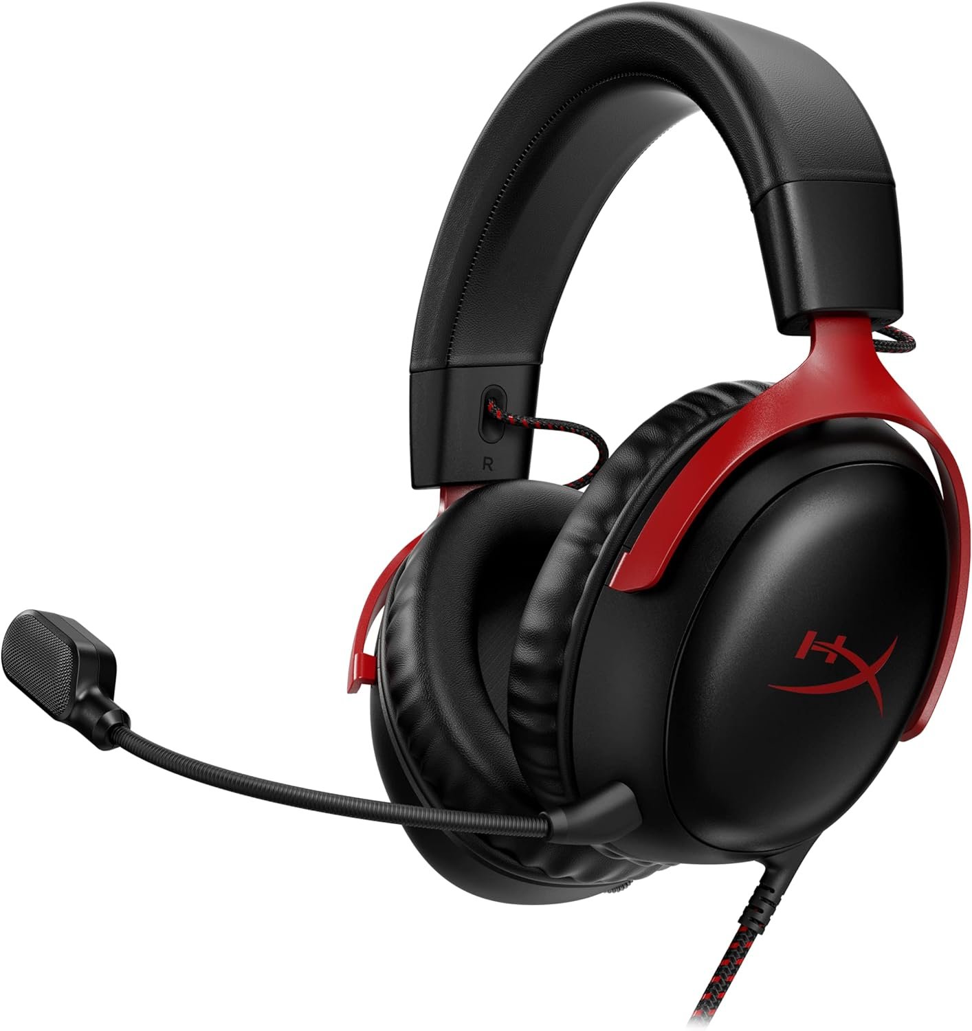 Žaidimų Ausinės Laidinės HyperX Cloud III Juoda / Raudona PC / PS / Xbox Series /One